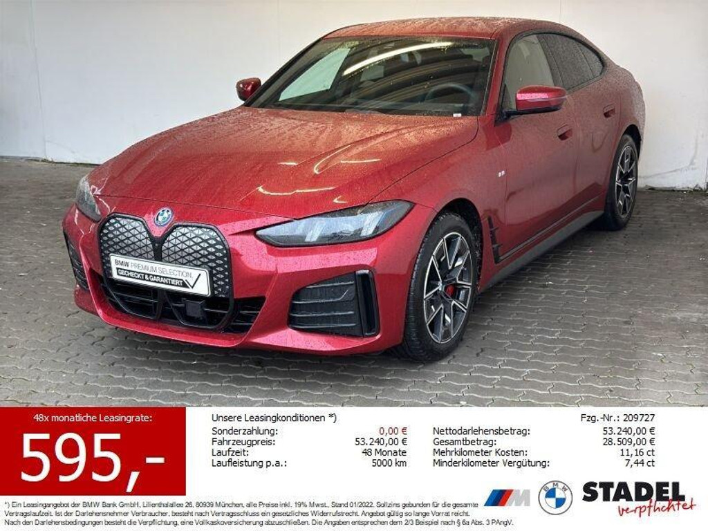 BMW i4 Coupé Gran Coupé eDrive40