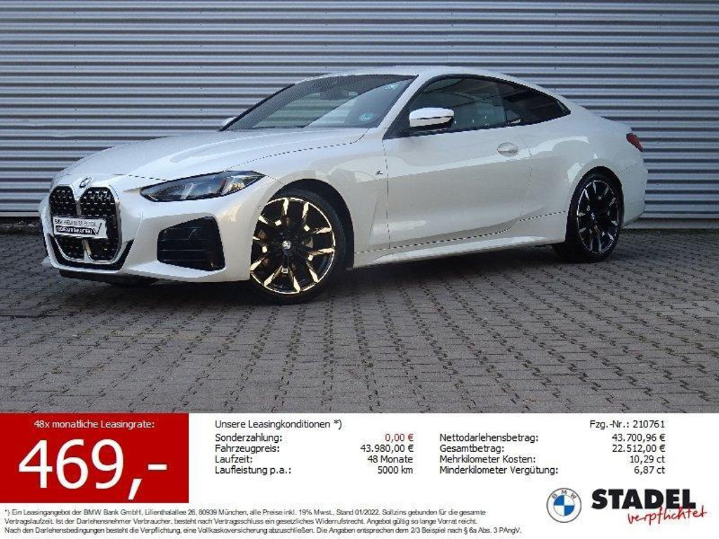 BMW 4 Serie 420 Coupé 420i