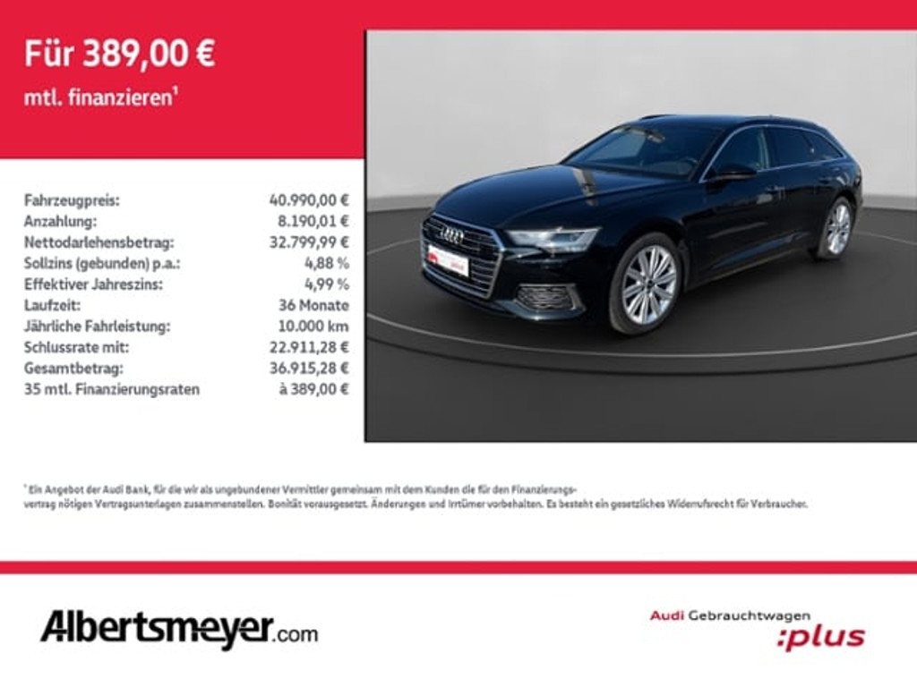 Audi A6 Avant S-Tronic 40 TDI