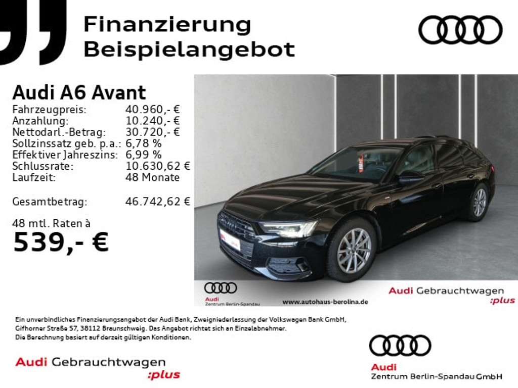 Audi A6 Avant Quattro Sport 50 TDI