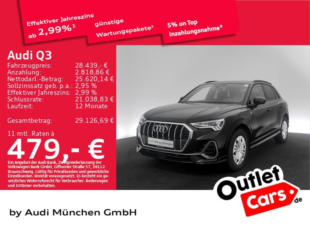 Audi Q3 S-Line S-Tronic Hybride 45 TFSI
