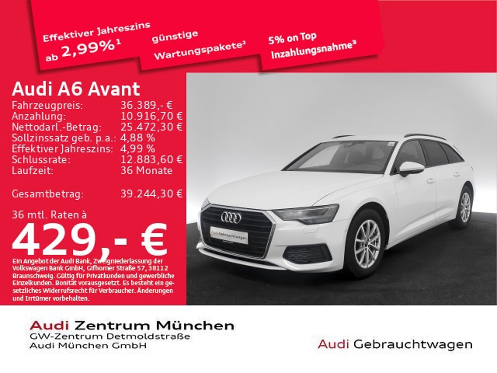 Audi A6 Avant S-Tronic 40 TDI