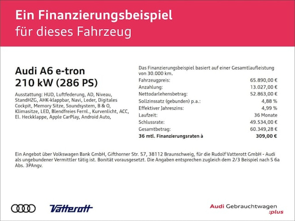 Audi A6 e-tron