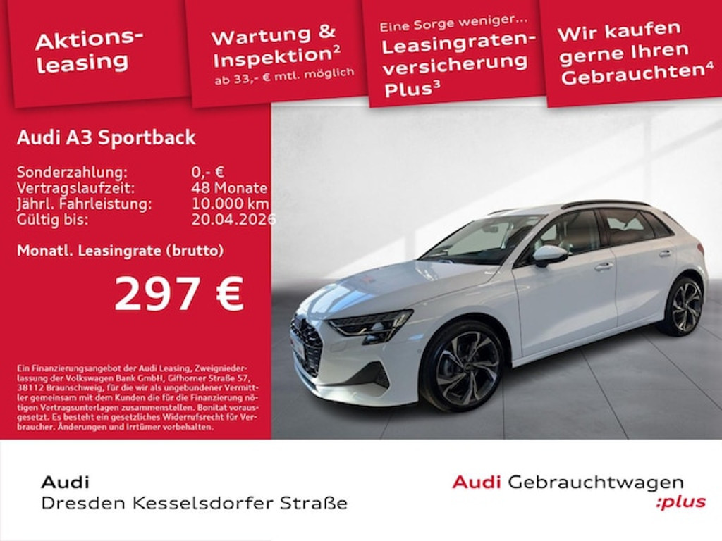 Audi A3 Sportback 30 TDI