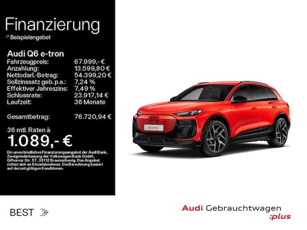 Audi Q6 e-tron Quattro