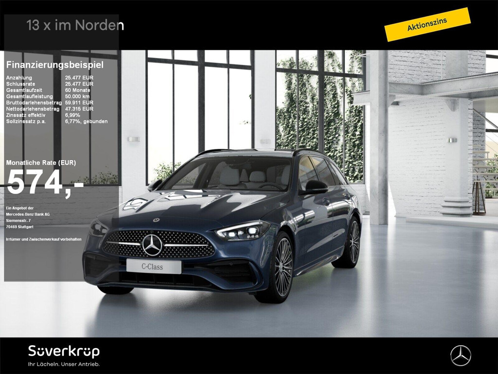 Mercedes-Benz C-Klasse C 220 AMG Line Estate C 220 d