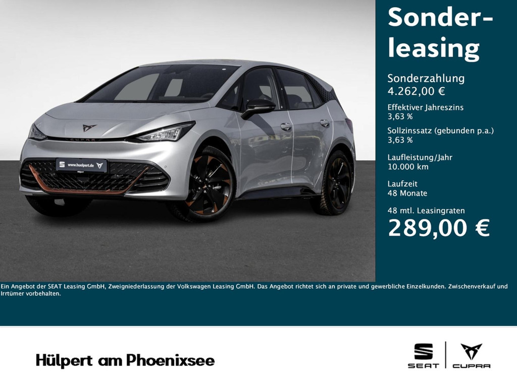 Cupra Born NAVI CAM SMARTLIGHT KEYLESS LENKRAD&amp;SITZHZG