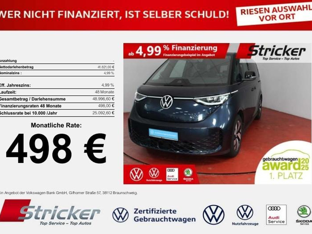 Volkswagen ID.Buzz 77 KWh Pro 150 kW