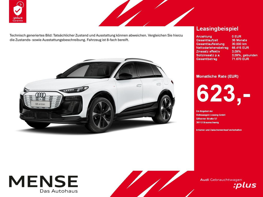 Audi Q6 e-tron S-Line Performance