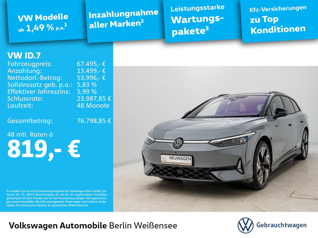 Volkswagen ID.7 4Motion GTX Tourer