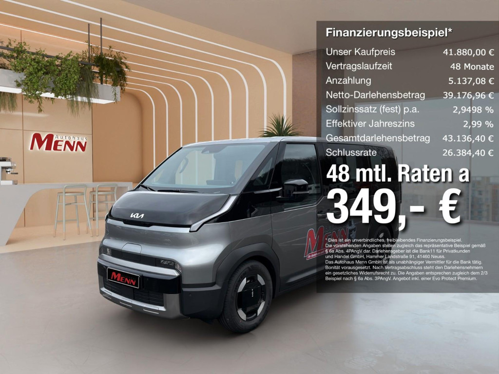 Kia PV5 Passenger Plus 71 kWh