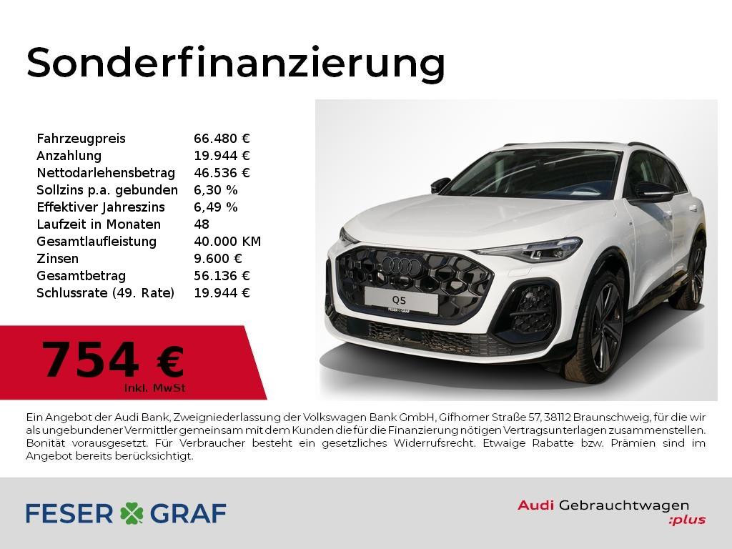 Audi Q5 SUV edition one mit Akzenten mythosschwarz