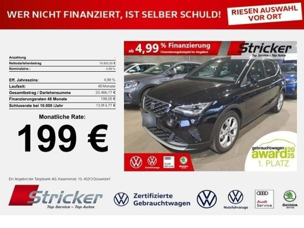 Seat Arona FR-lijn 1.0 TSI DSG