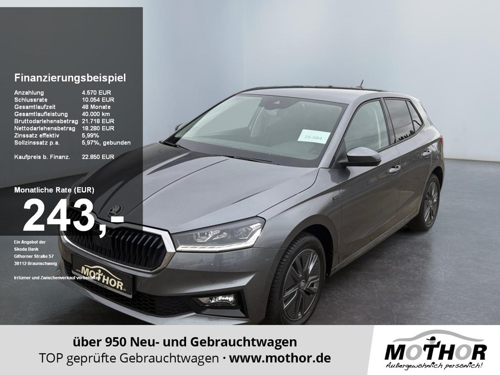 Skoda Fabia 1.0 TSI Tour