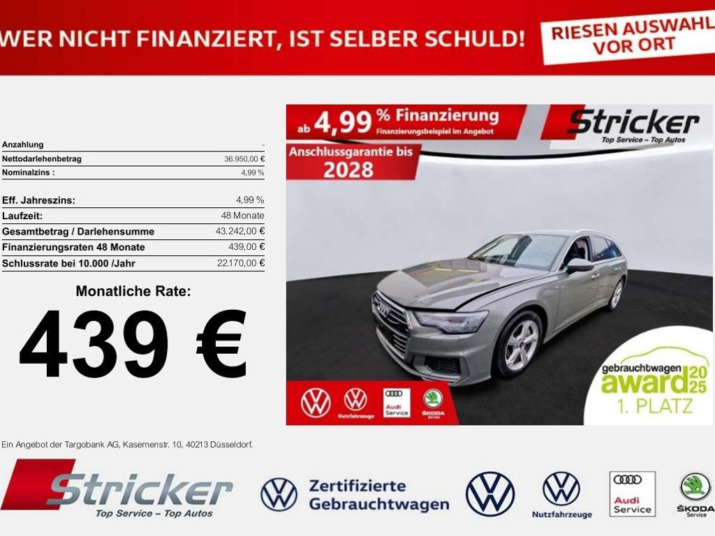 Audi A6 Avant S-Line 45 TFSI