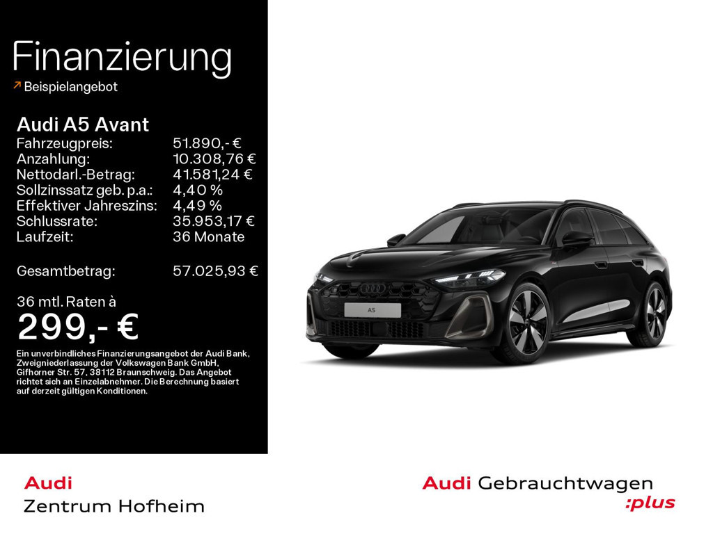 Audi A5 Avant S-Line 40 TDI