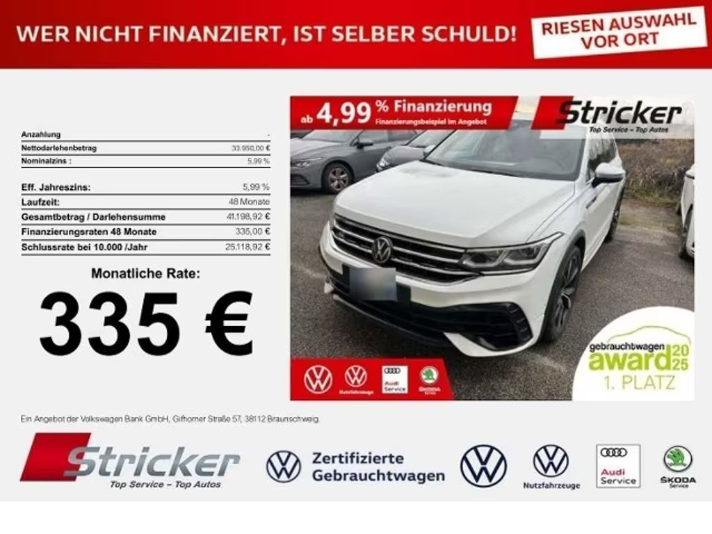 Volkswagen Tiguan DSG IQ.Drive 2.0 TSI