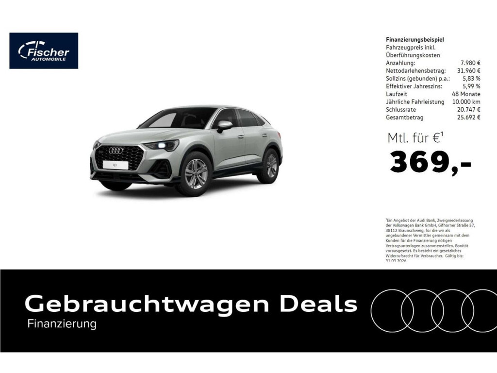 Audi Q3 Sportback Quattro 35 TDI