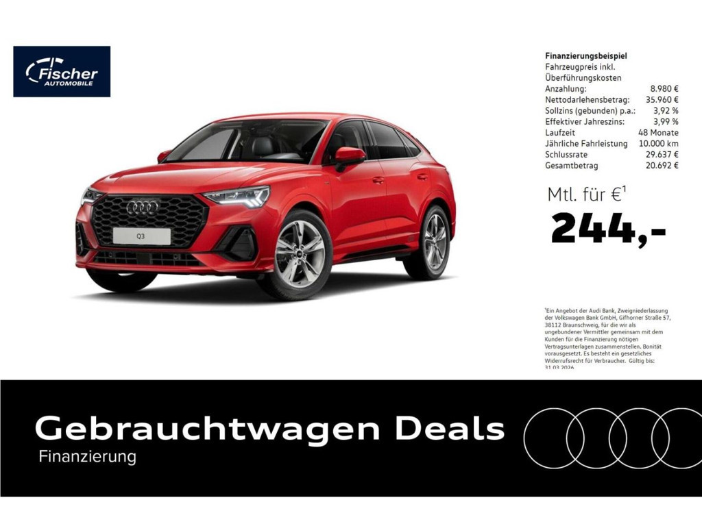Audi Q3 Sportback S-Line 35 TDI