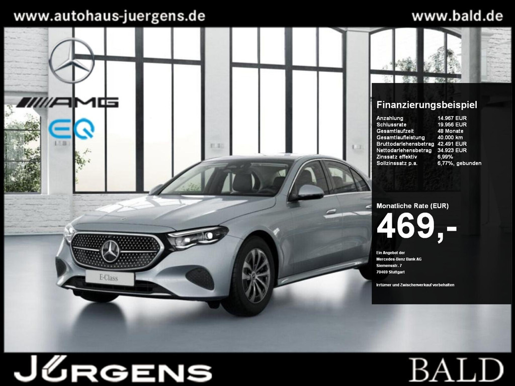 Mercedes-Benz E-Klasse E 220 AVANTGARDE E 220 d Sedan