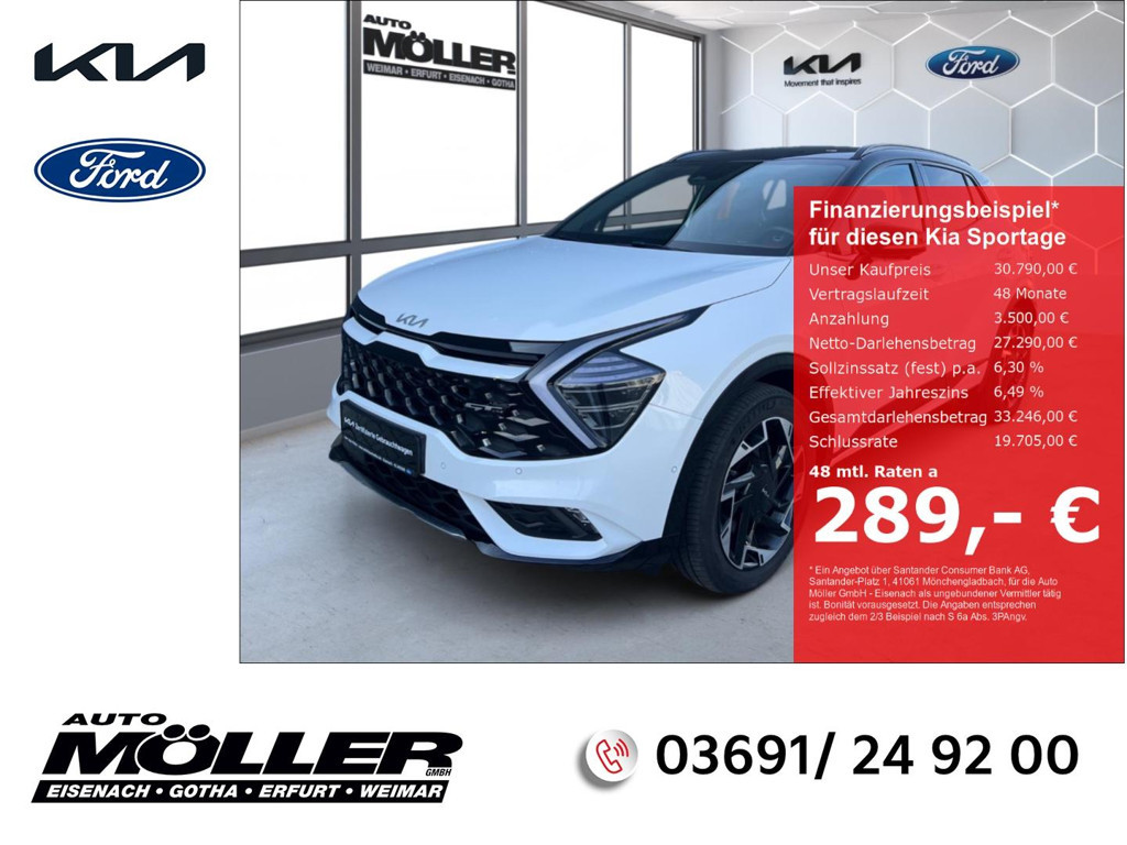 Kia Sportage GT-Line Vierwielaandrijving PHEV