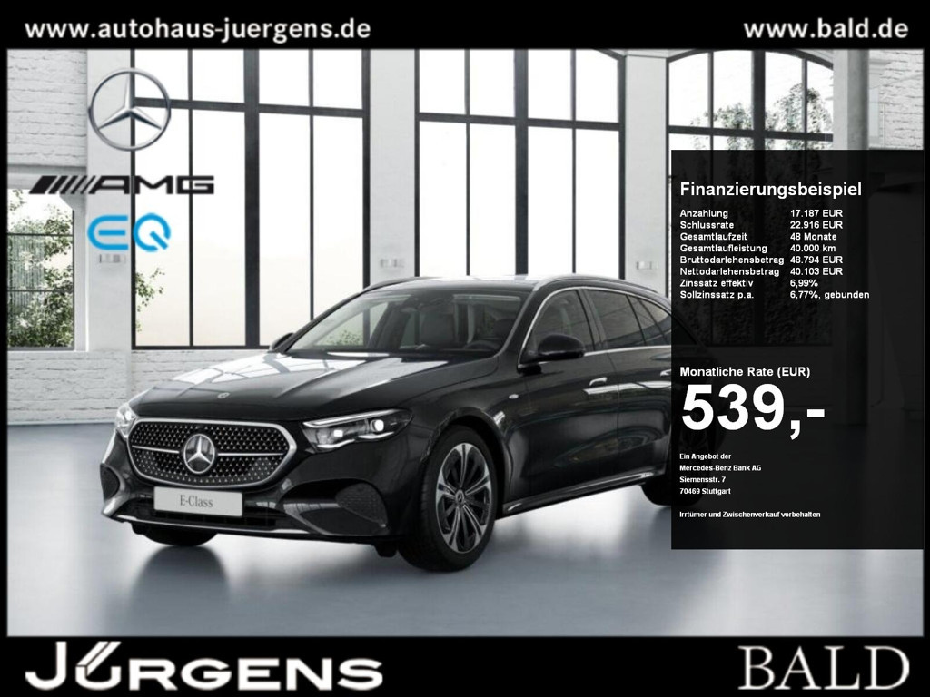 Mercedes-Benz E-Klasse E 300 4MATIC Estate E 300 de