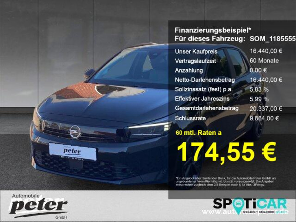 Opel Corsa F 1.2 +Allwetter+Klima+Einparkhilfe+
