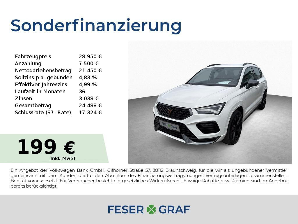 Cupra Ateca 4Drive 2.0 TSI DSG VZ