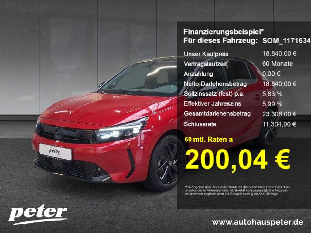 Opel Corsa Grand Sport 1.2 Turbo Turbo GS-Line