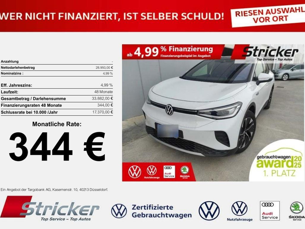 Volkswagen ID.4 Performance 77 KWh IQ.Drive Pro 150 kW