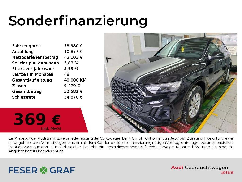 Audi Q5 Sportback Quattro S-Line 40 TDI