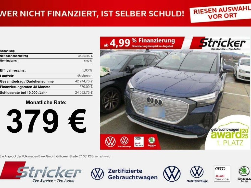 Audi Q4 e-tron Sportback 40