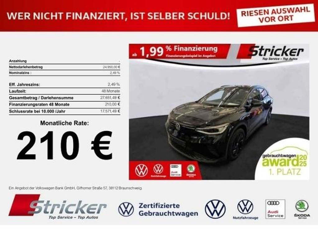 Volkswagen ID.4 52 KWh Pure