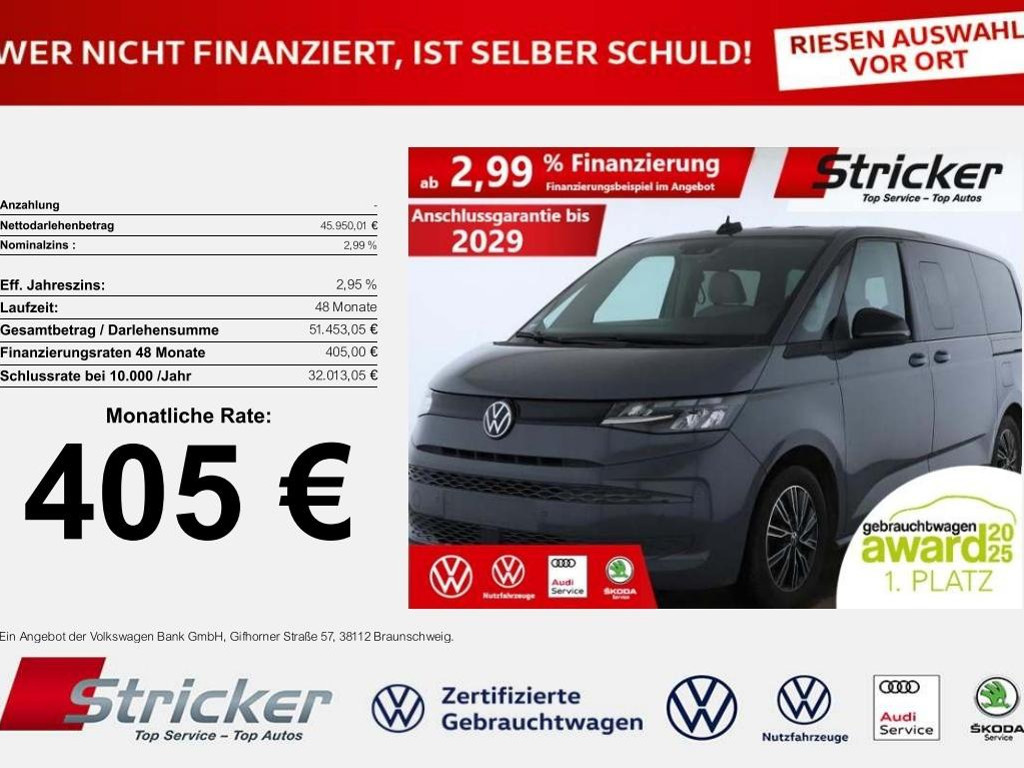 Volkswagen Multivan DSG 2.0 TDI Lang T7