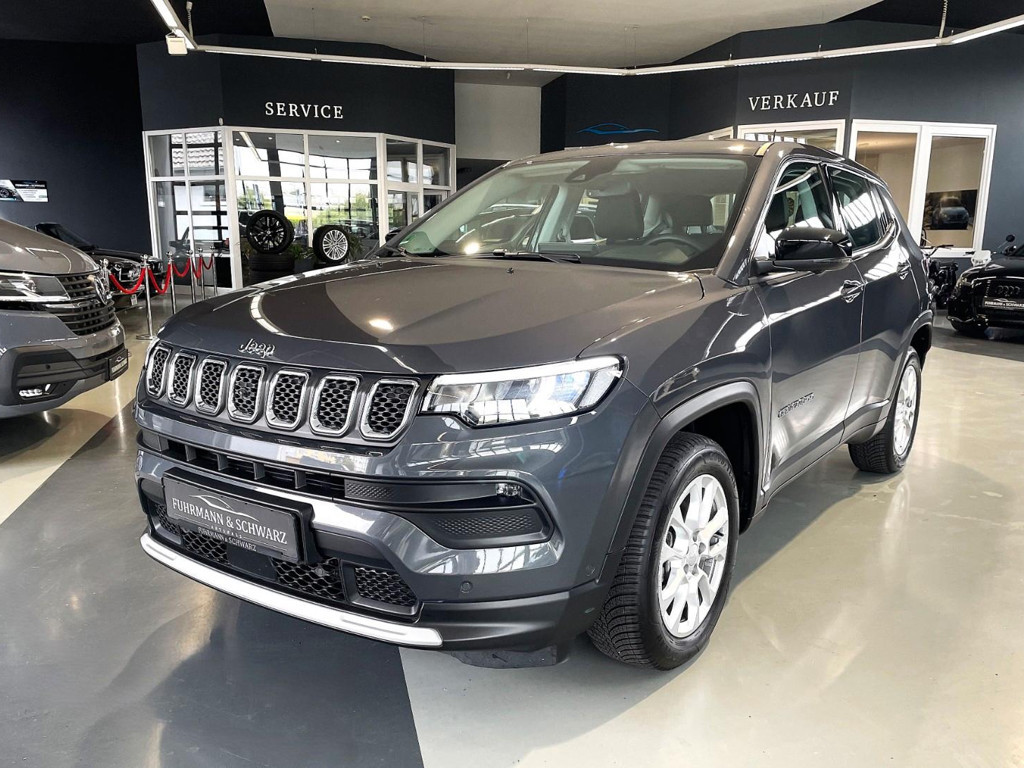Jeep Compass 1.5GSE Autom.LED+Rfkam+AHK+ACC+Virtual+