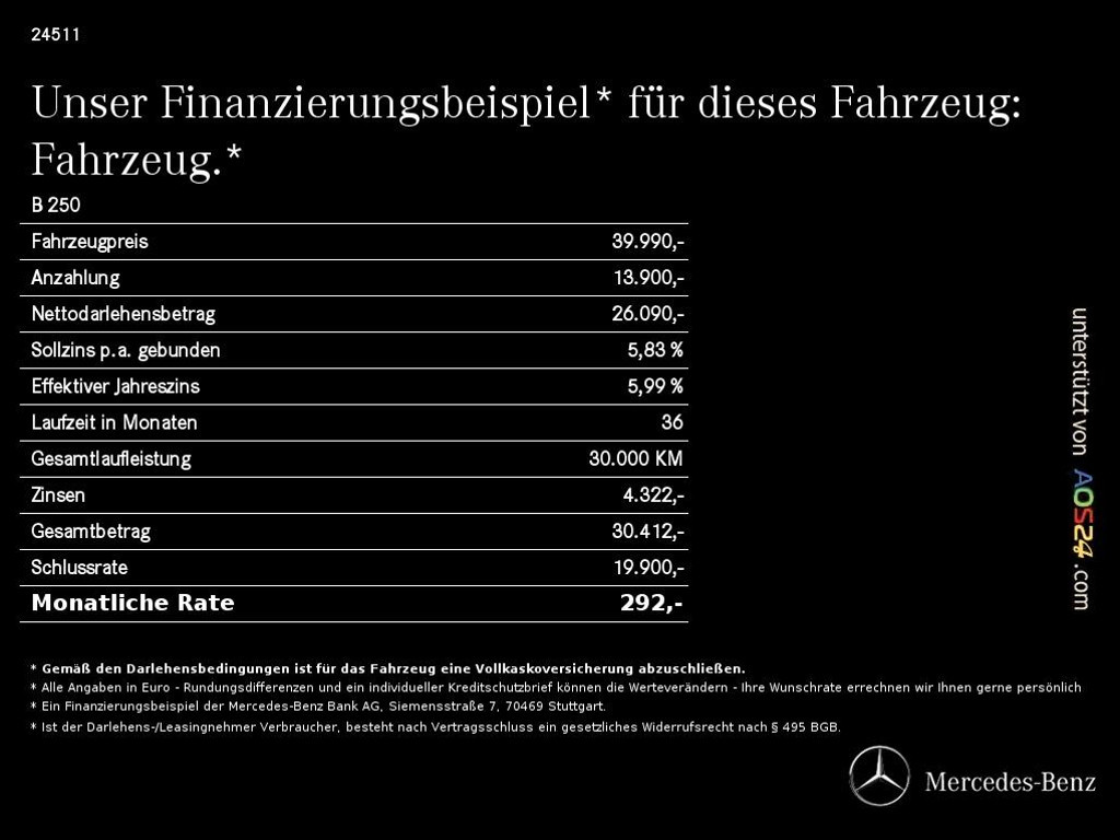 Mercedes-Benz B-Klasse