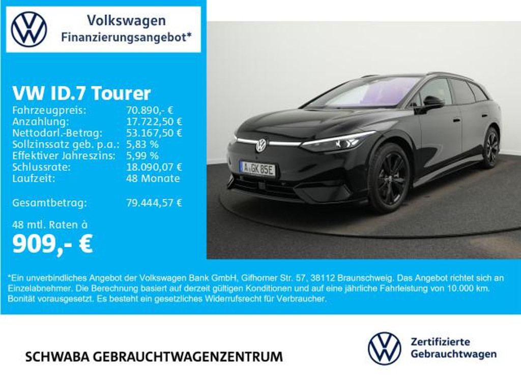 Volkswagen ID.7 Style IQ.Drive Pro Tourer
