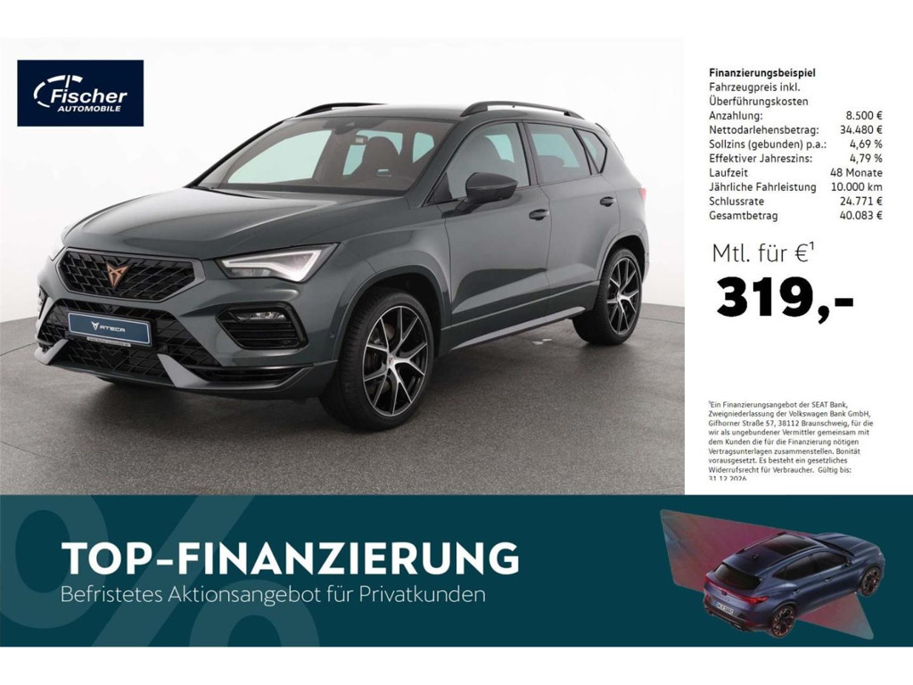 Cupra Ateca 4Drive 2.0 TSI VZ
