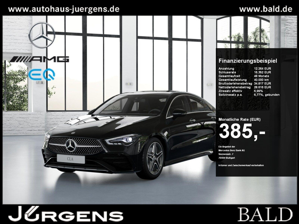 Mercedes-Benz CLA-Klasse CLA 250 AMG Line Sport Edition Coupé Sportpakket CLA 250 e