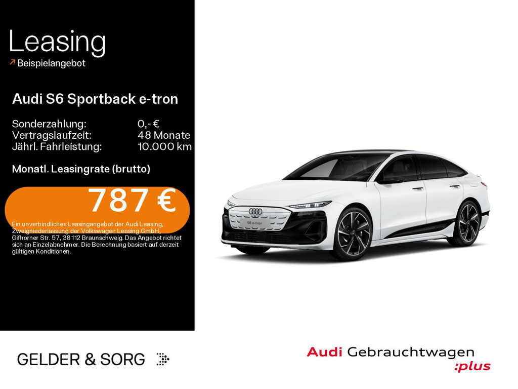 Audi S6 e-tron Sportback Quattro
