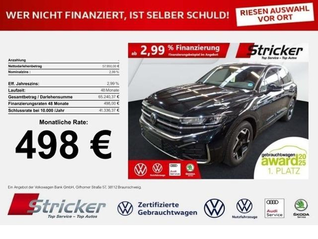 Volkswagen Touareg R-Line 3.0 V6 TDI