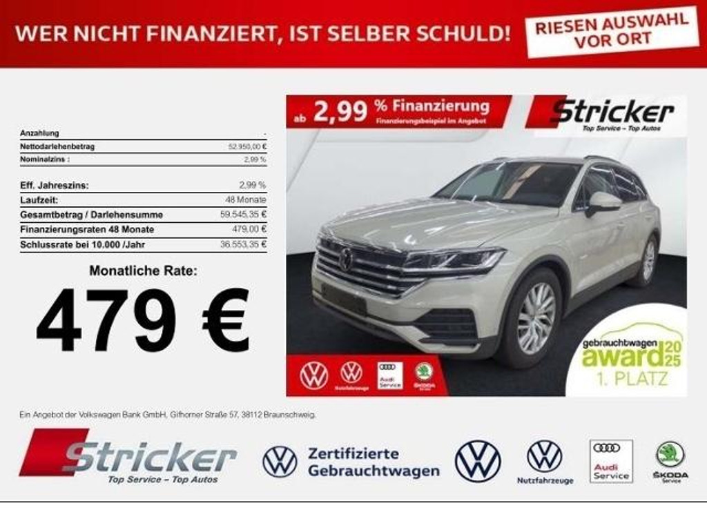 Volkswagen Touareg 3.0 V6 TDI