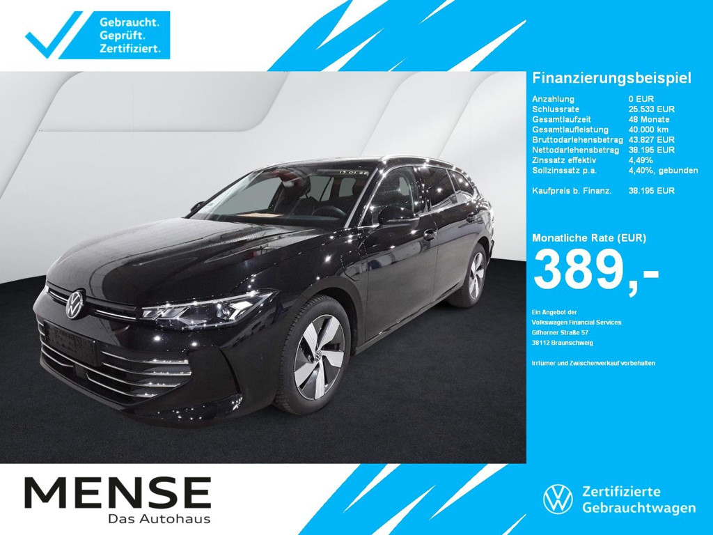 Volkswagen Passat Variant eHybrid 1.5 TSI