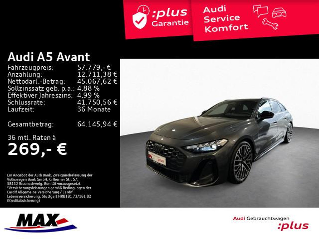 Audi A5 Avant Quattro S-Line