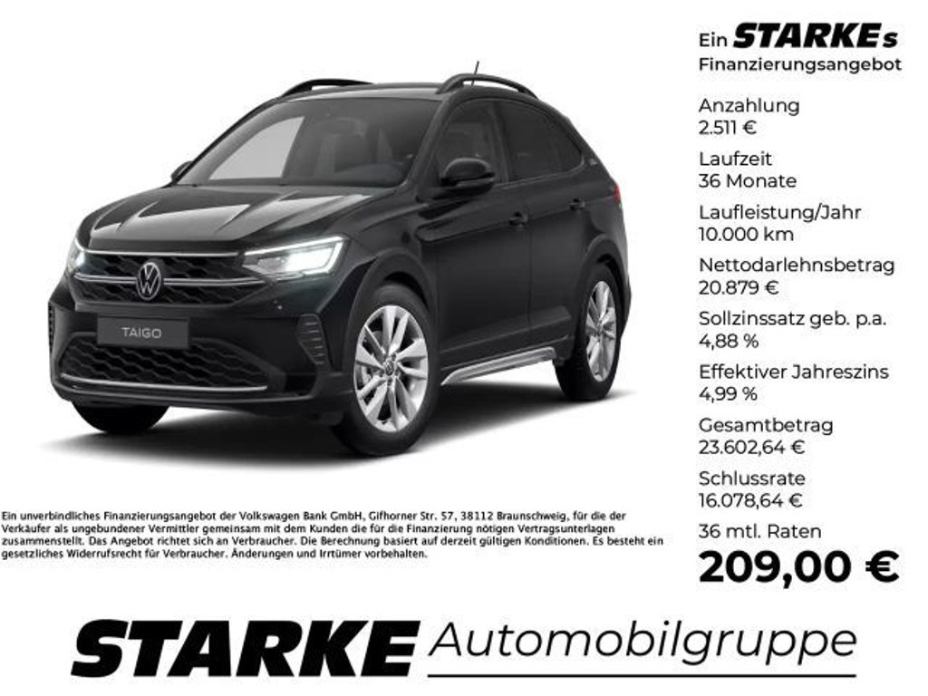 Volkswagen Taigo 1.0 TSI