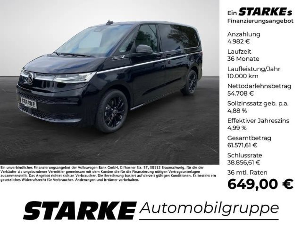 Volkswagen Multivan DSG Style 2.0 TDI Lang T7