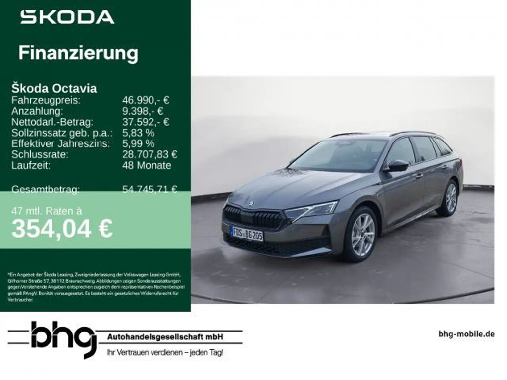 Skoda Octavia Combi 4x4 Sportline