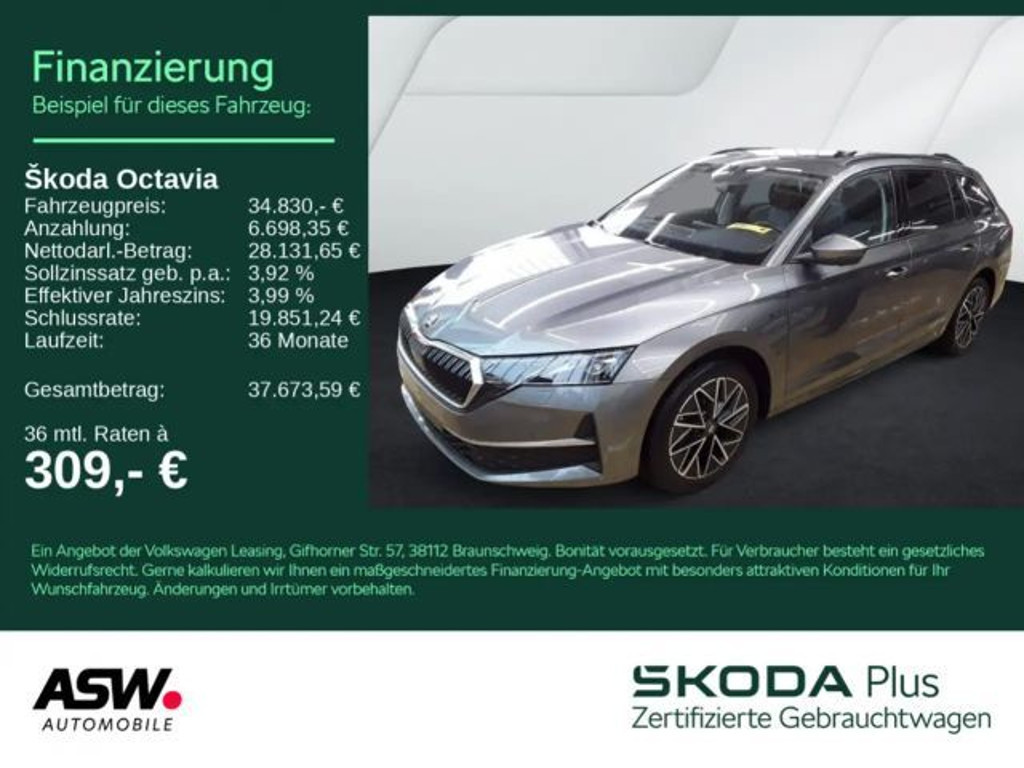 Skoda Octavia Combi 2.0 TDI Tour