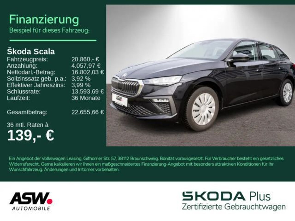 Skoda Scala 1.0 TSI