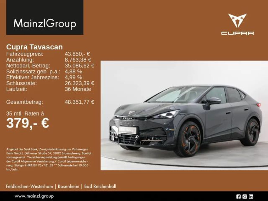 Cupra Tavascan VZ